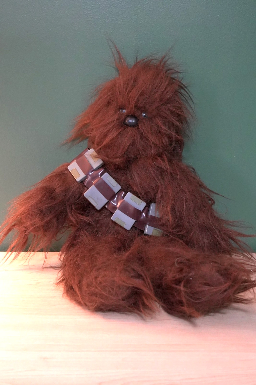 Vintage 1977 Star Wars CHEWBACCA 20" PLUSH By KENNER STUFFED Toy PLUSHIE